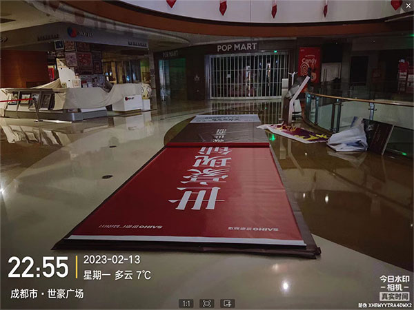 成都噴繪如何選擇合適的廣告材料？